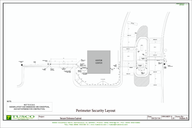 Security Site Layout and Design Consulting Services Alabama
